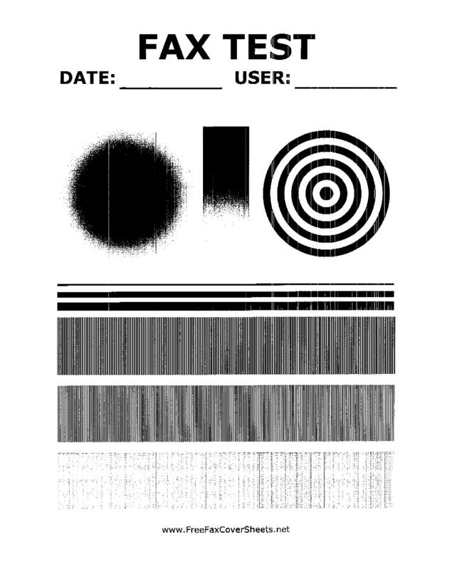 Fax page