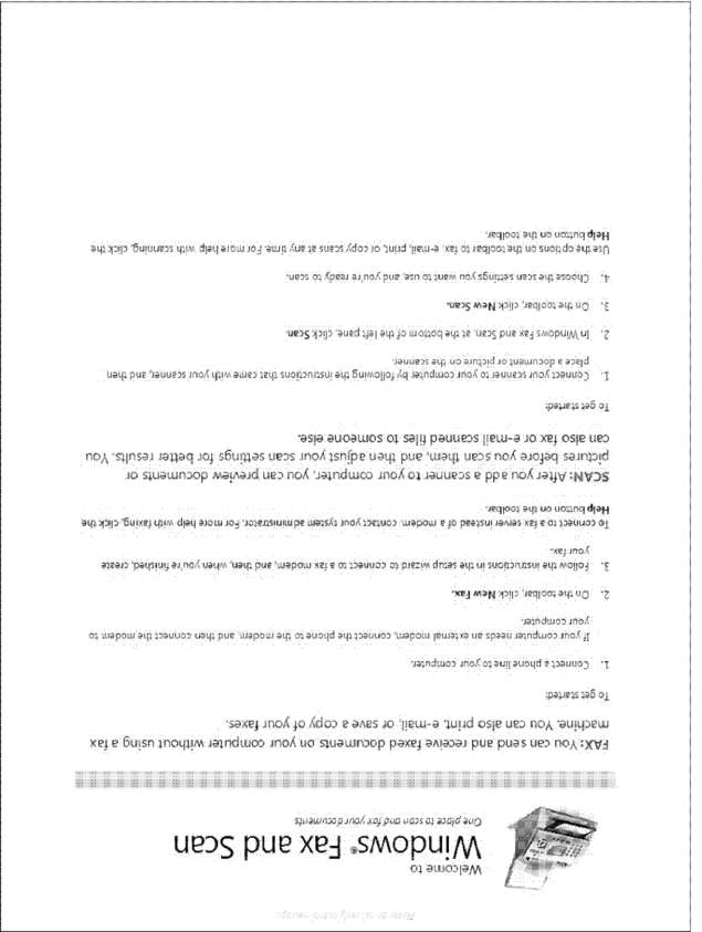 Fax page