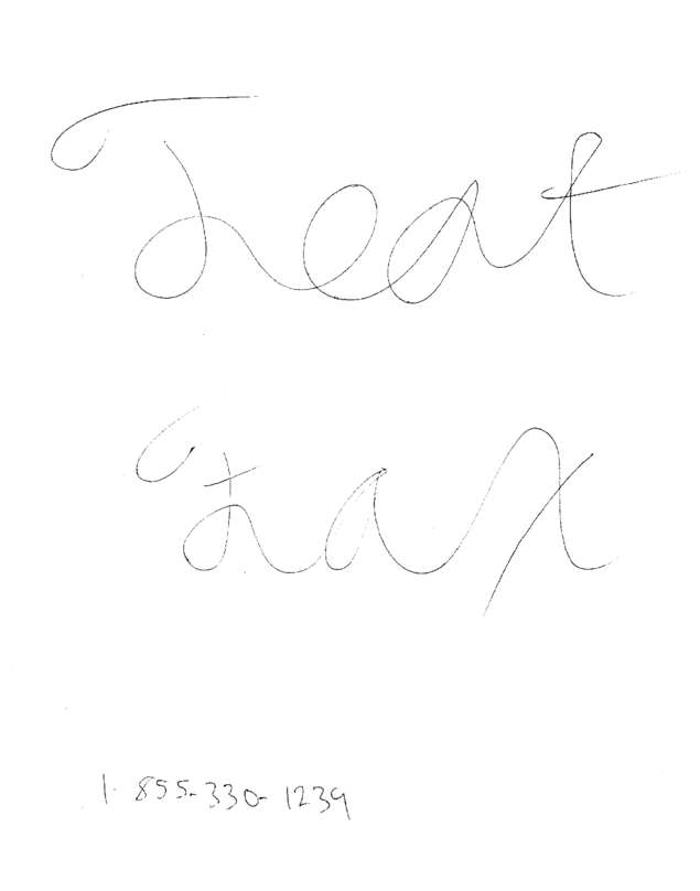 Fax page