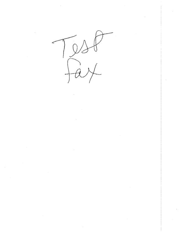 fax page