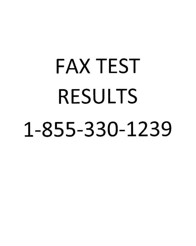 fax page