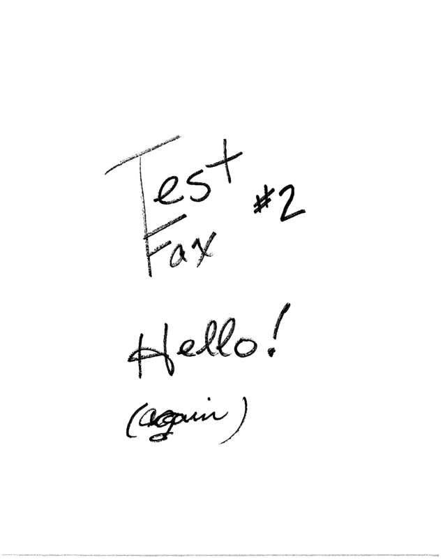 fax page