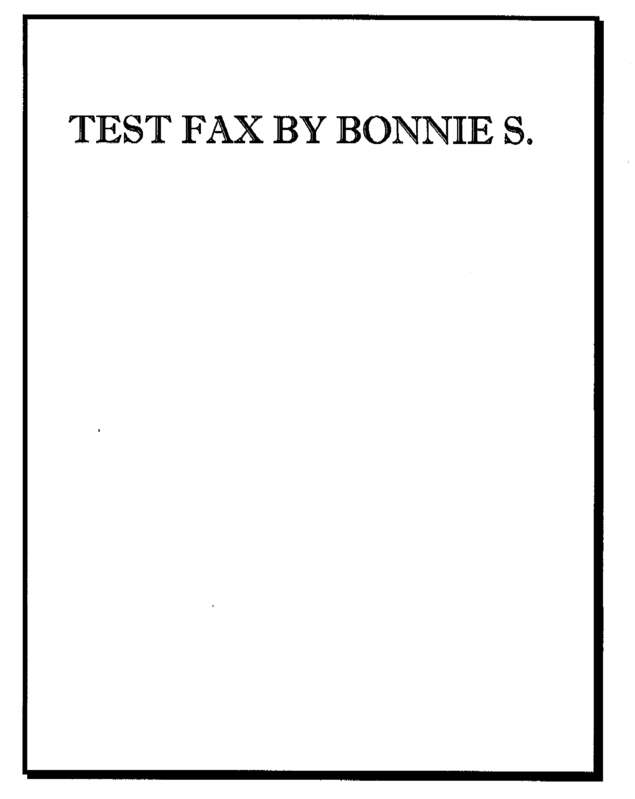 fax page