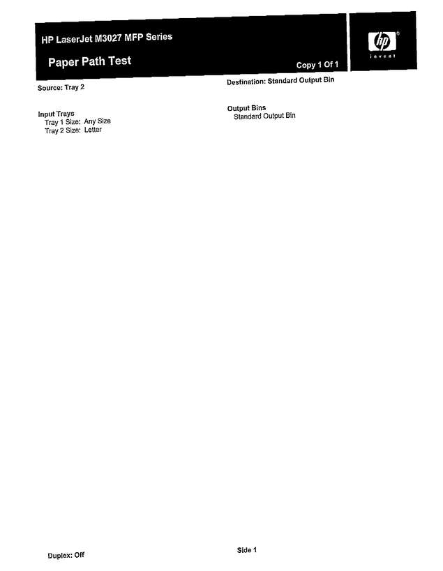 Fax page