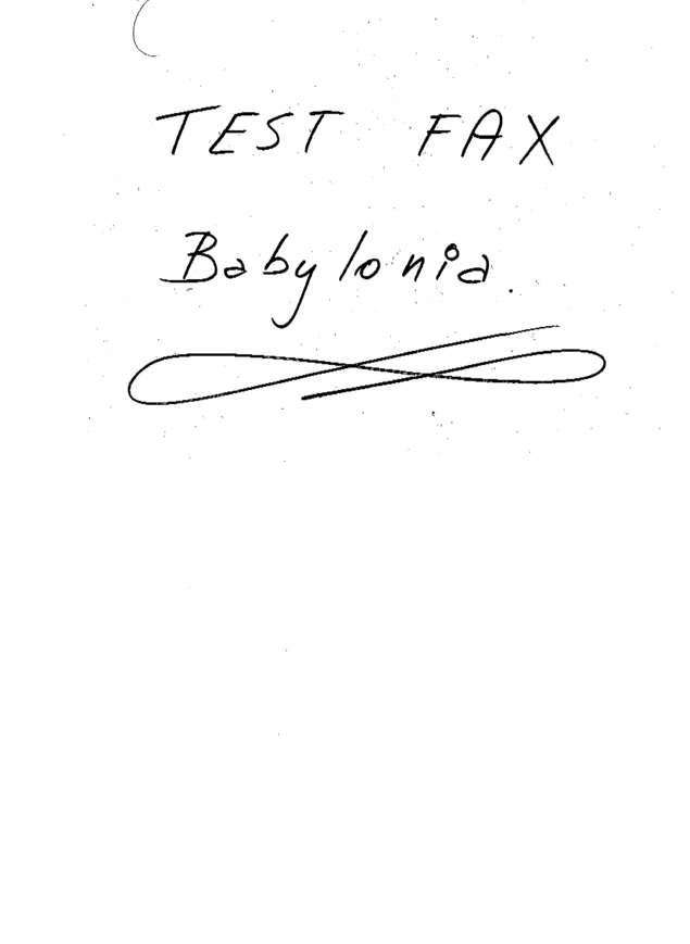 fax page