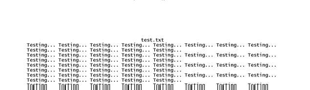 Fax page