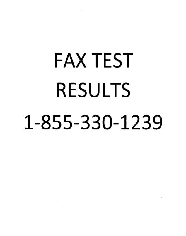 fax page