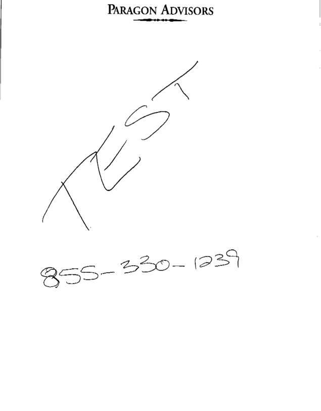 Fax page
