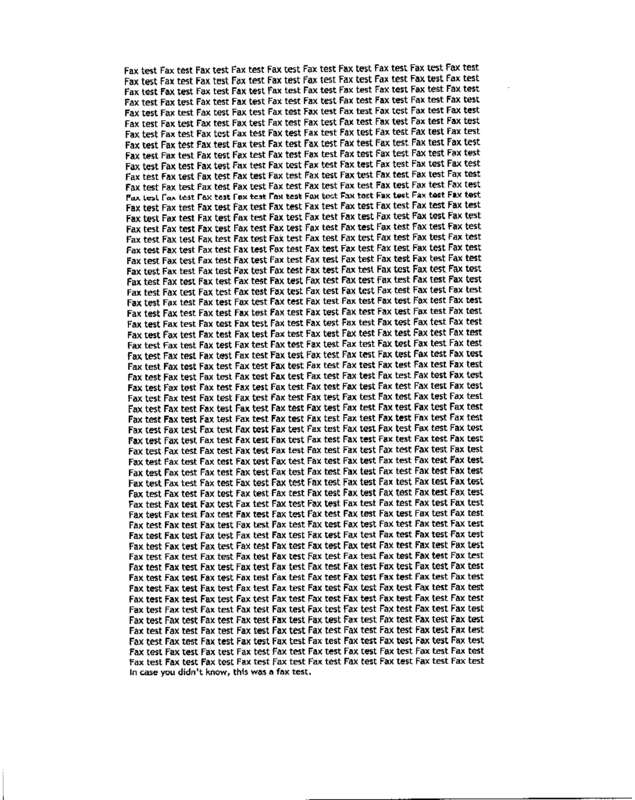 fax page