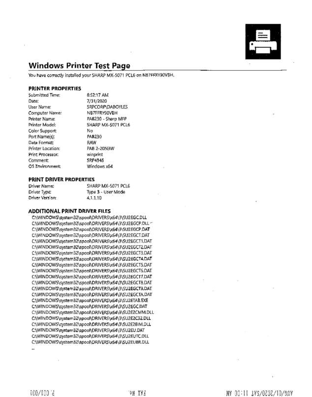 fax page