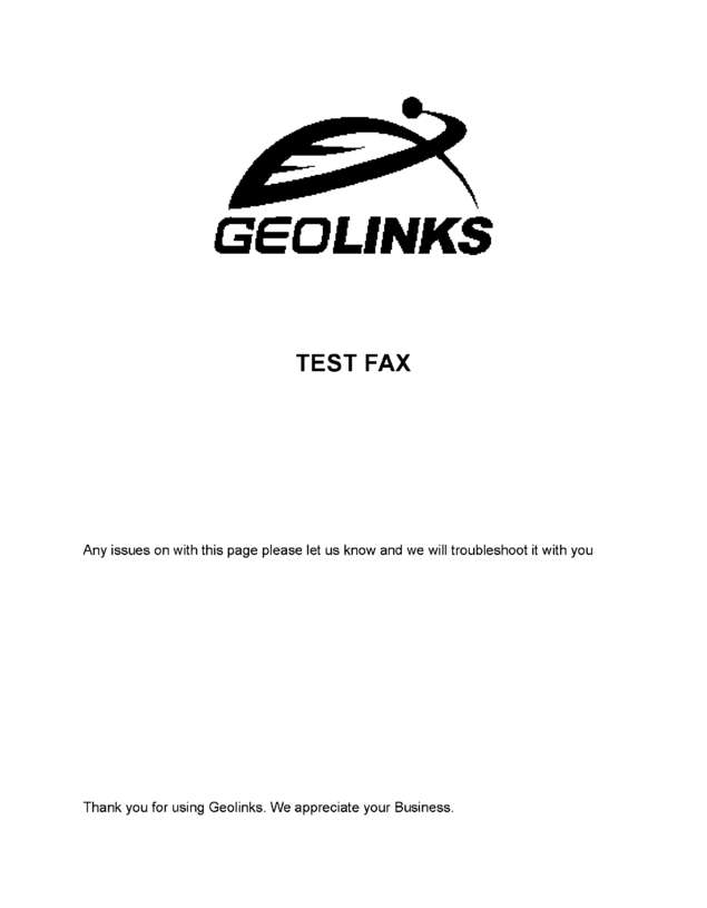 fax page