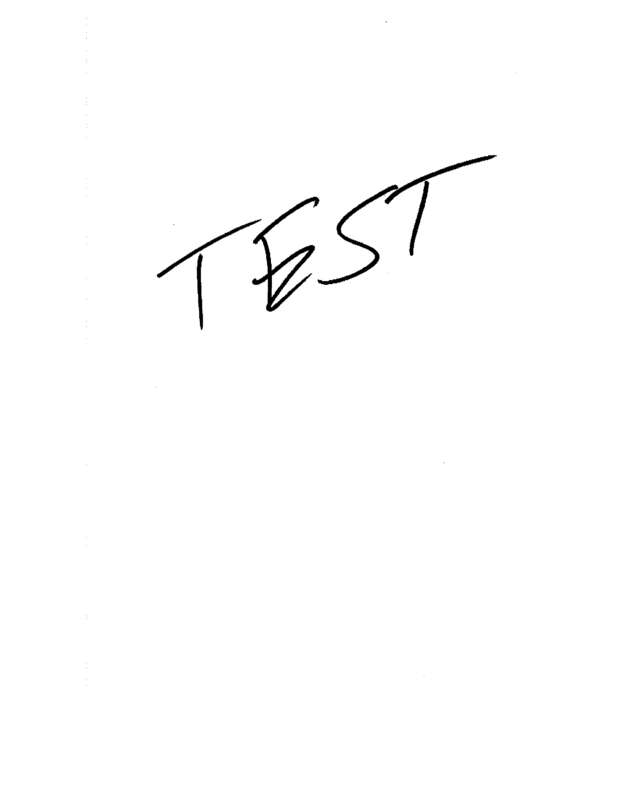 Fax page