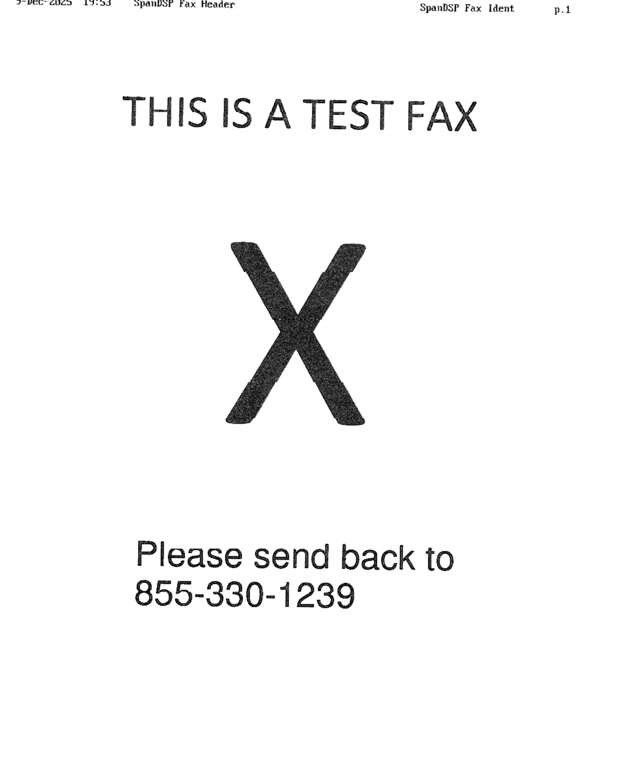 fax page