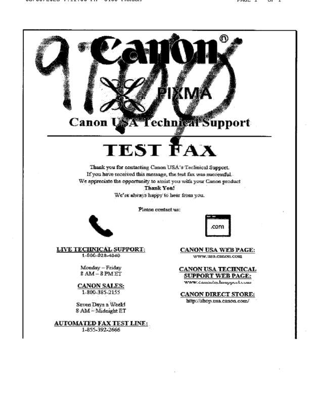 fax page