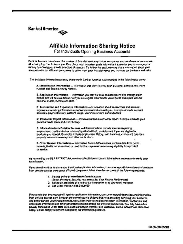 Fax page