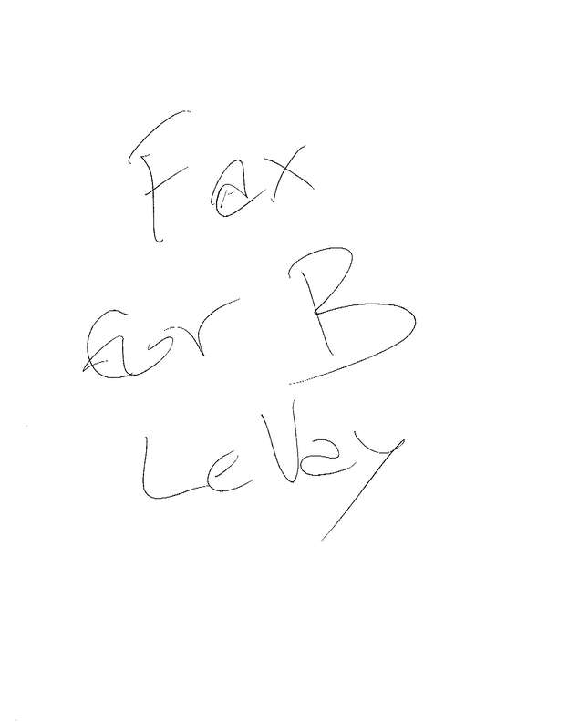 Fax page