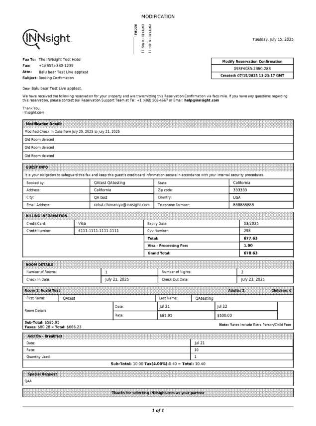 fax page