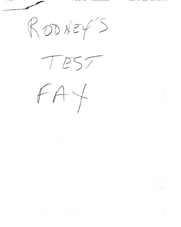 Fax page