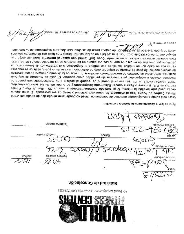 Fax page