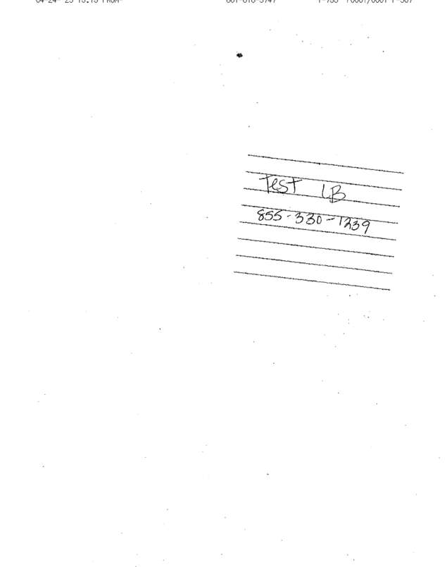 Fax page