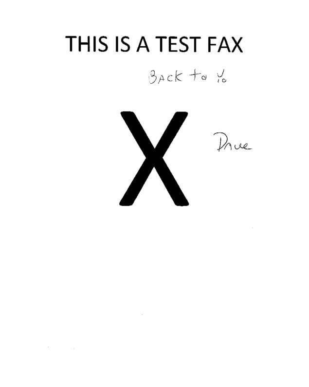 fax page