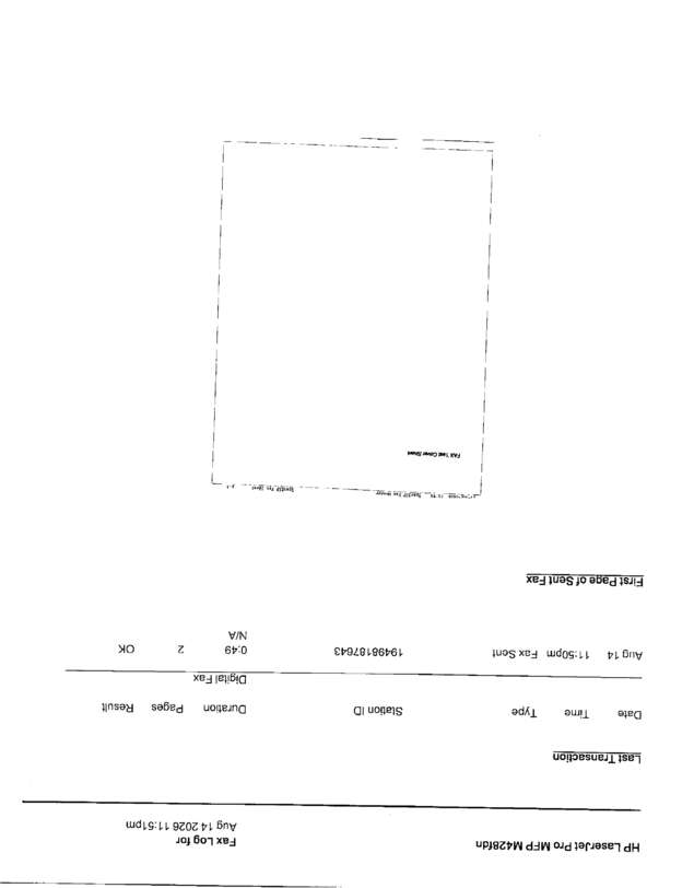 fax page