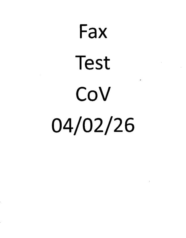 fax page