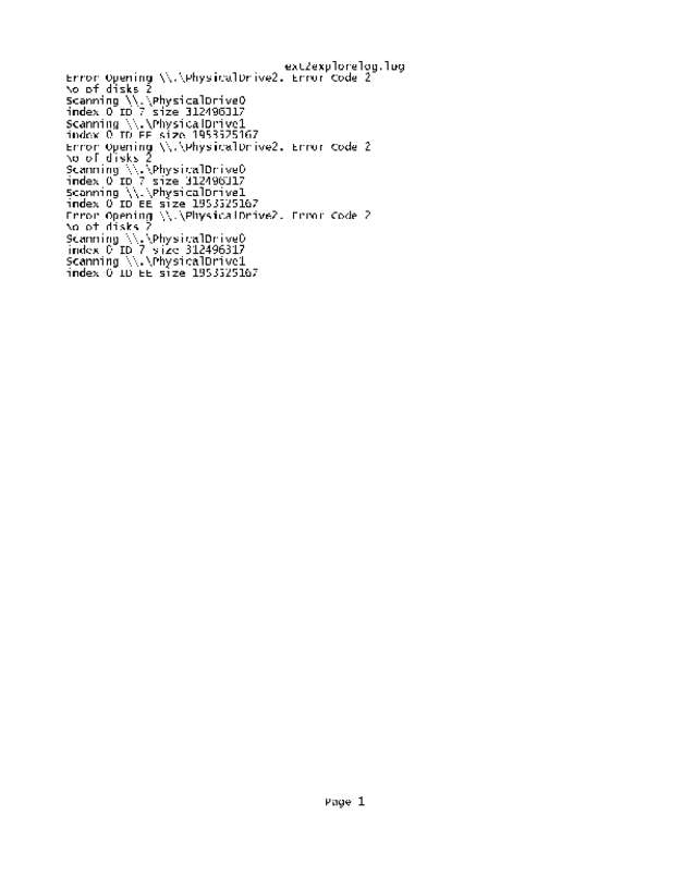 Fax page