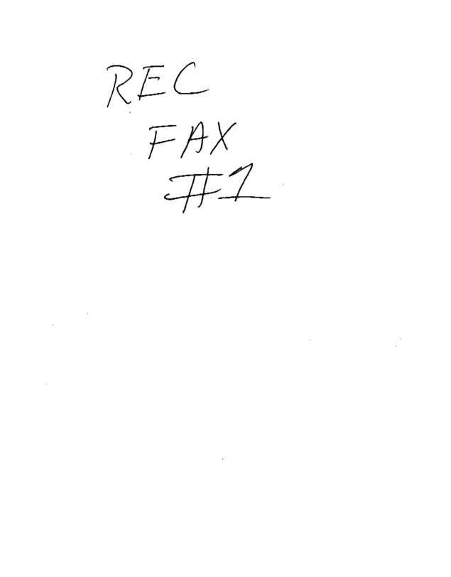 Fax page