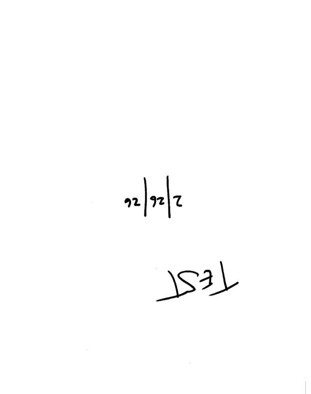 Fax page