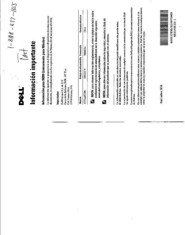 Fax page