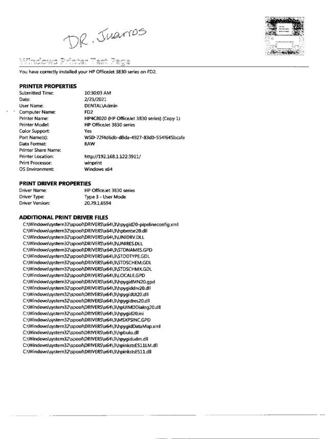 fax page