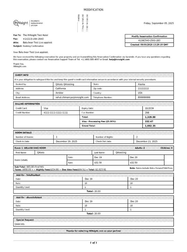fax page