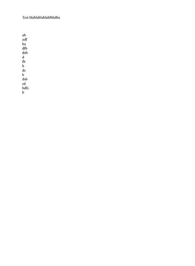 Fax page