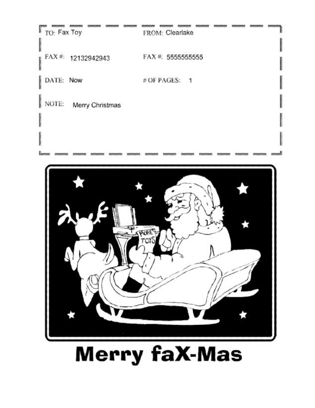 fax page