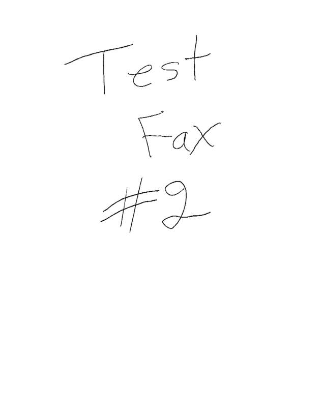 fax page