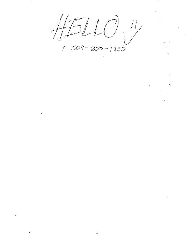 Fax page