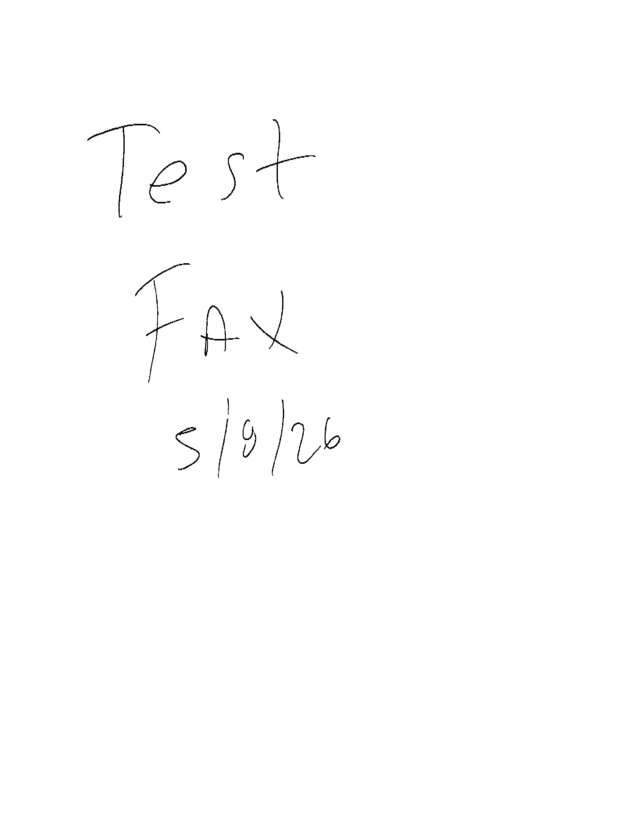 fax page