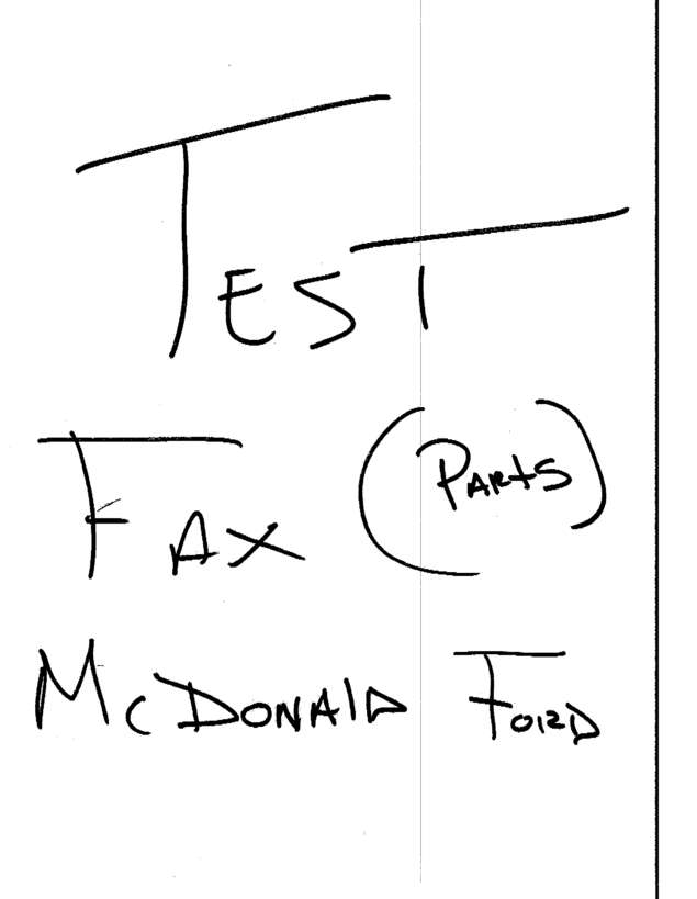 fax page
