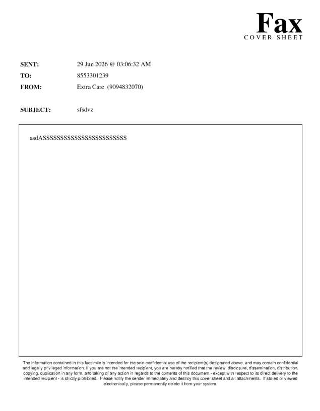 fax page