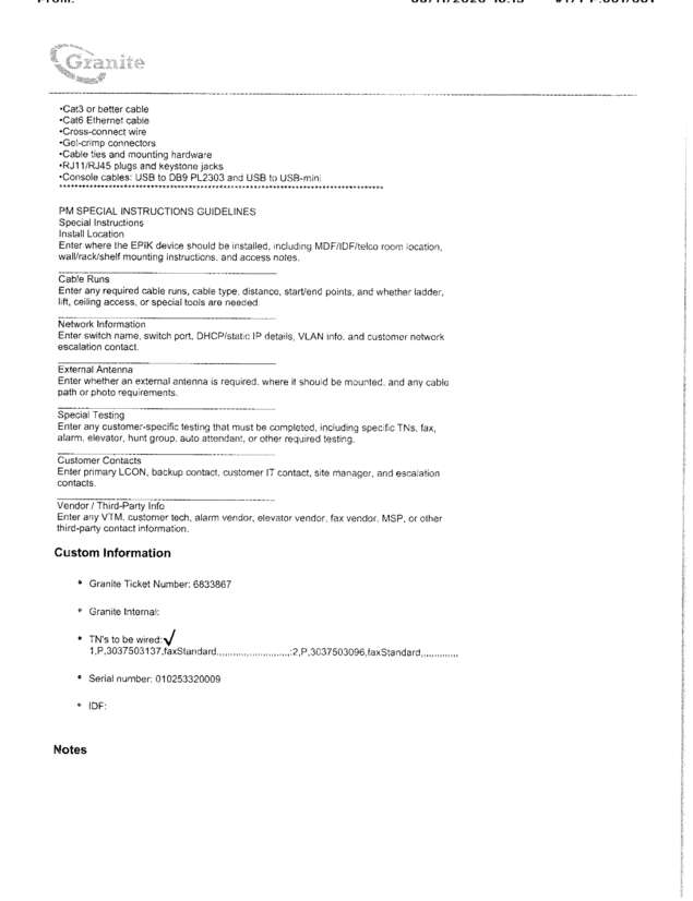 fax page