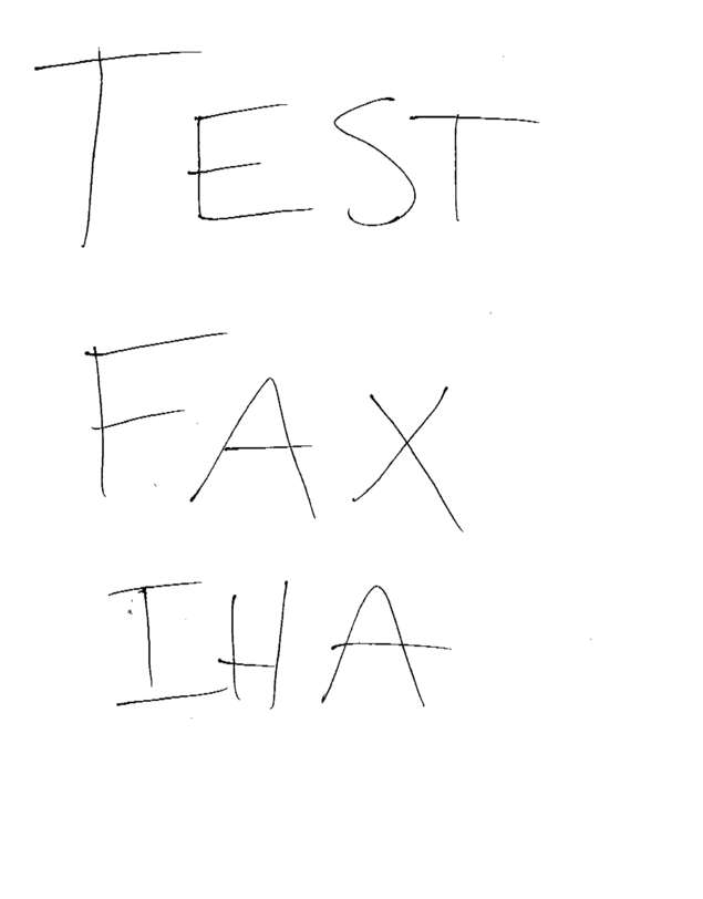 fax page