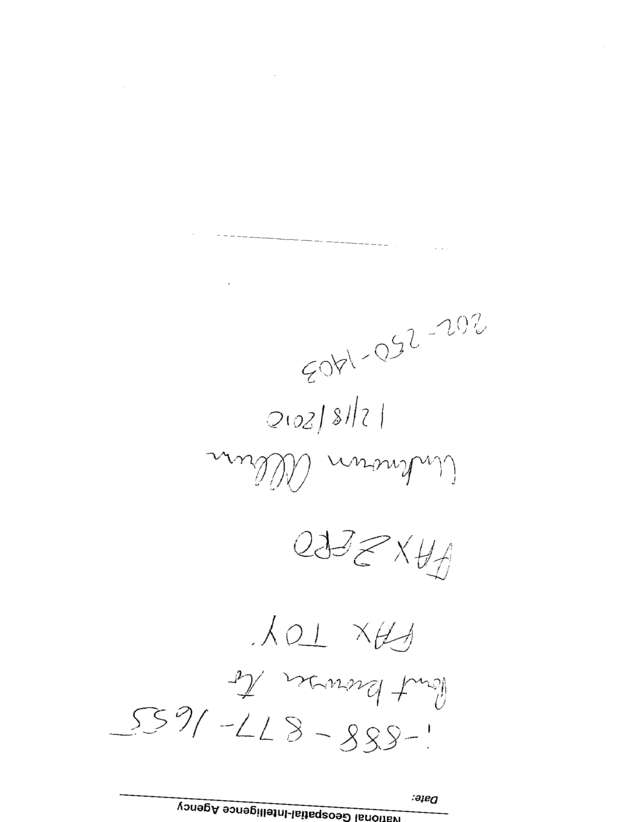 Fax page