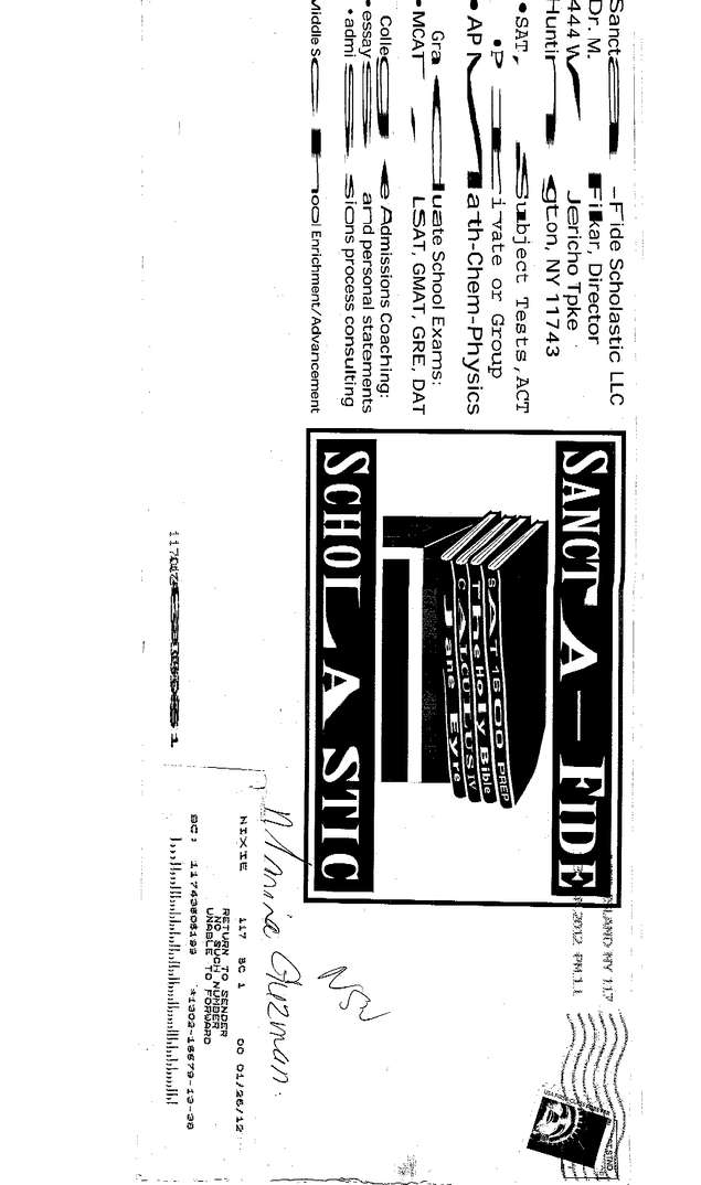 Fax page