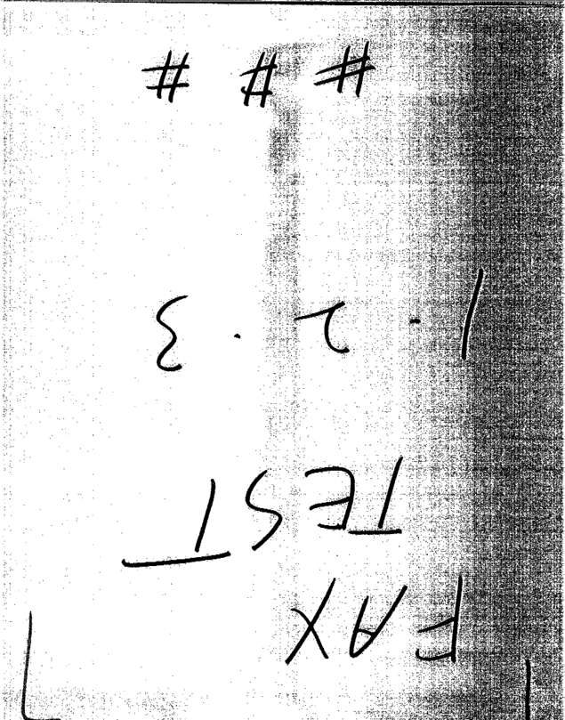 Fax page