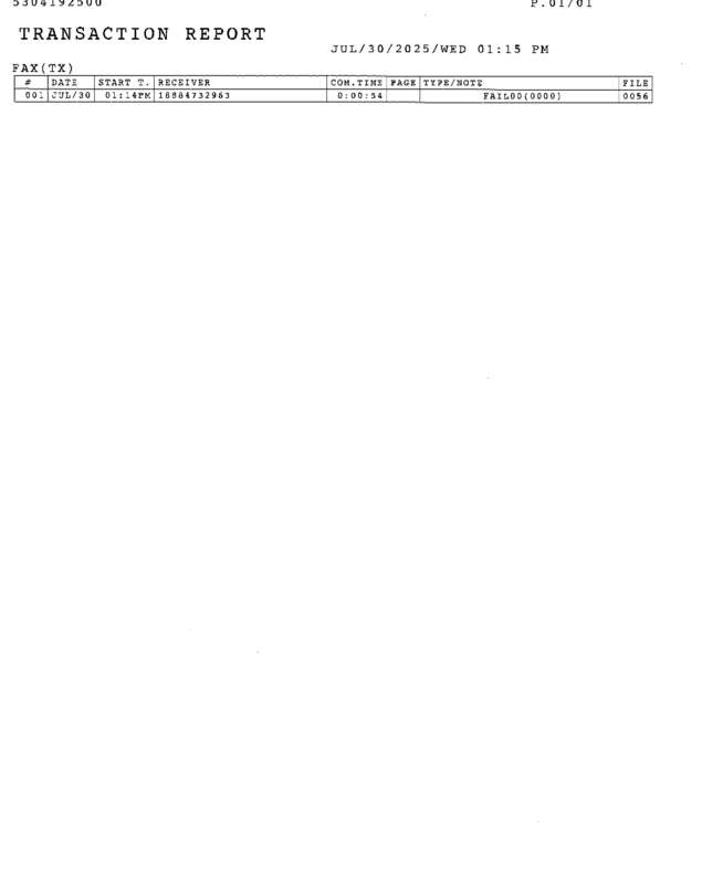 fax page