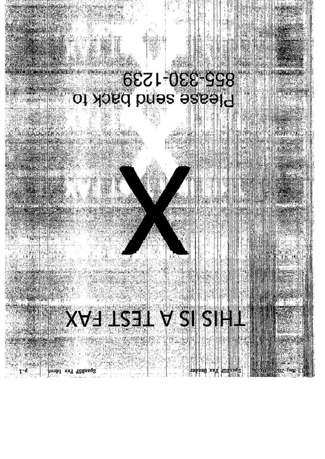 fax page