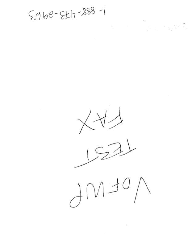 fax page