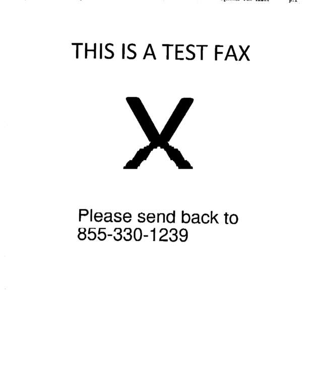 fax page