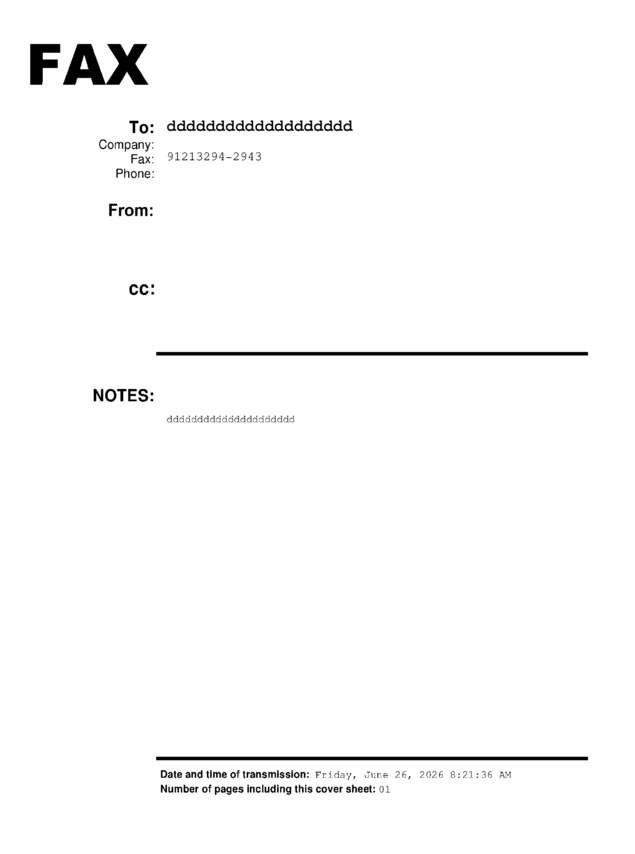 fax page